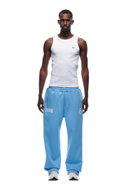 ICONS OPEN LEG JOGGER SKY BLUE